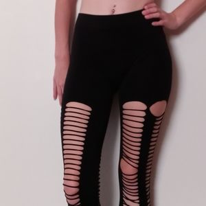 Ripped Leggings.